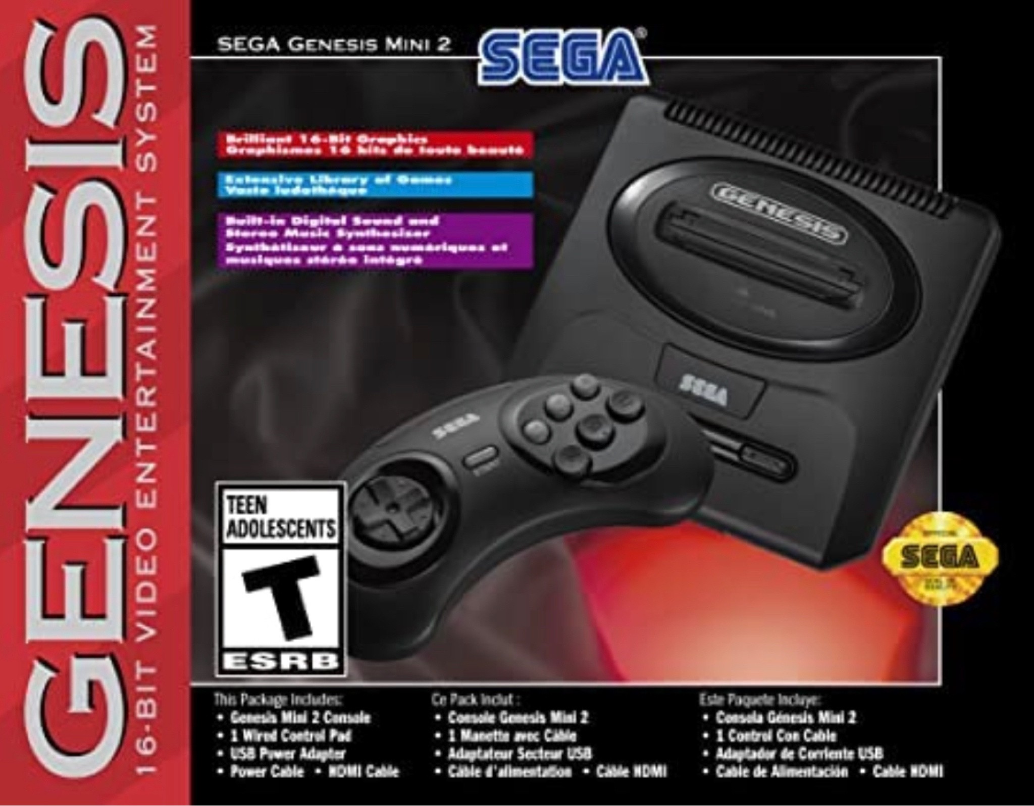 Mini Genesis 2 Exclusive to Amazon.  Order is fulfilled by Japan but I’ve been assured it will be a North American model shipped! Limited supply run due to global chain supply. Get this now!!!

#sega #kids #minisega #segagenesis #gaming #games #videogames #christmas #sale #kidsgifts #familygifts #gifts #forhim #giftsforguys #giftsforhim #giftsforher #girlgamers #amazon #wishlist

#LTKfamily #LTKHoliday #LTKsalealert
