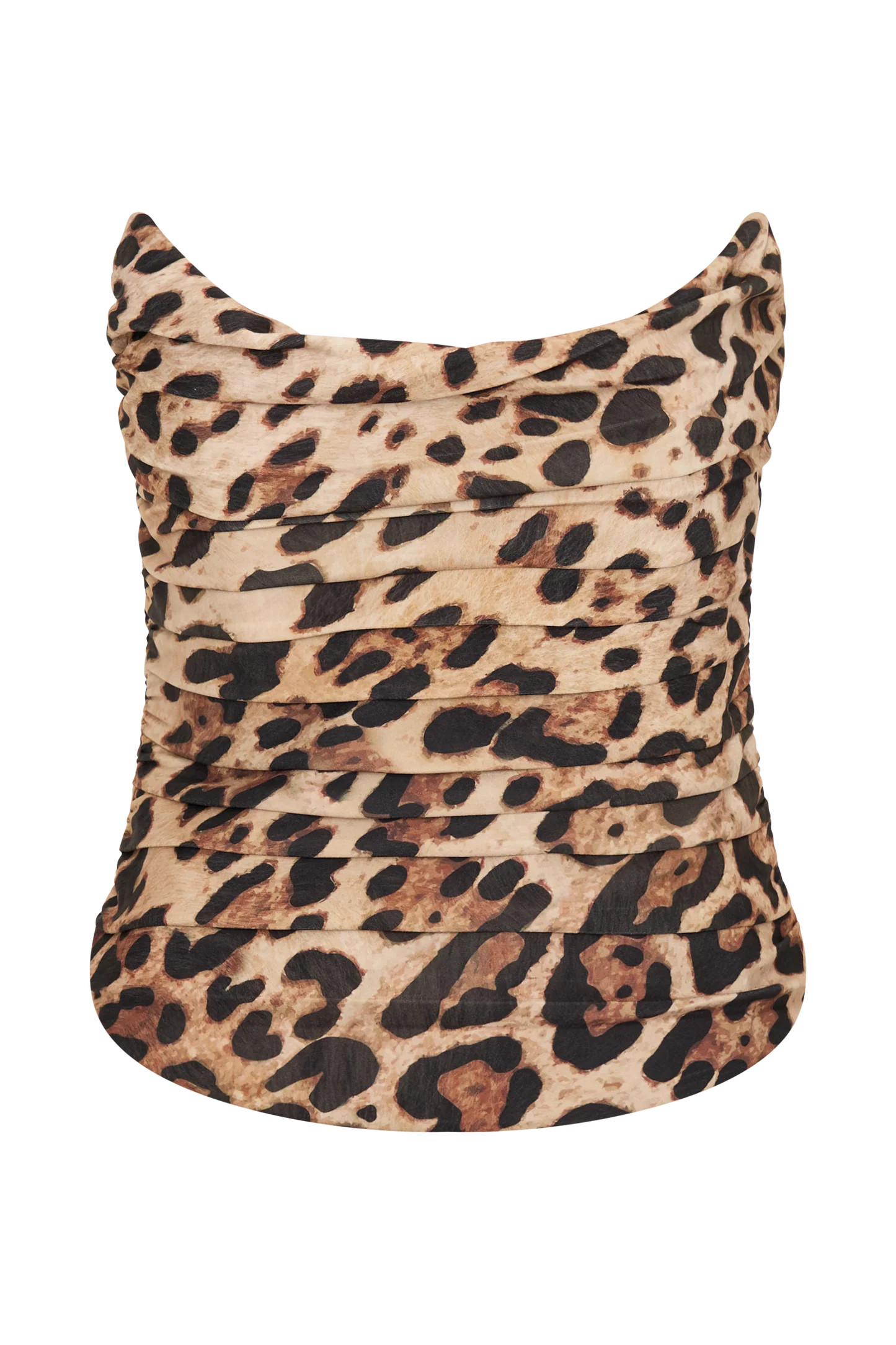 Tokio Suiting Corset - Leopard Print | MESHKI US