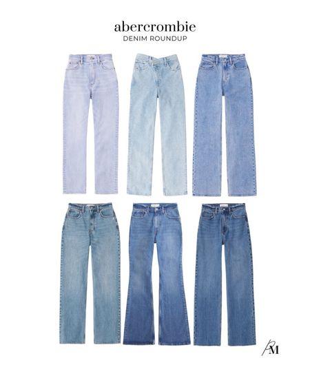 Abercrombie denim roundup. I am loving all these high waisted jeans for spring. 

#LTKstyletip #LTKSeasonal #LTKbeauty