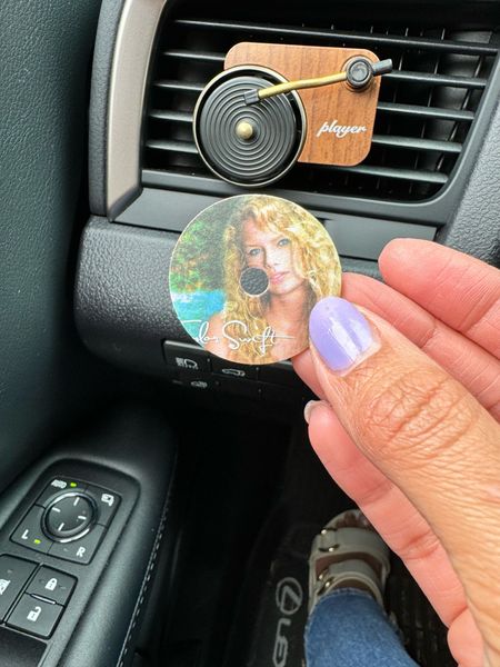 Taylor Swift Car Air Fresheners Record Player Vent Clips with her  Album Cover♥️ the cutest thing ever! It actually spins when the car’s ac is running! 

|gifts, gifts for her, swifties , gifts for mom,  gift idea, 

#LTKGiftGuide #LTKfindsunder50 #LTKsalealert