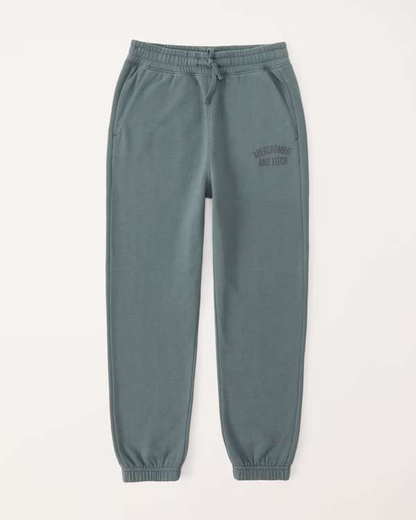 logo easy-fit sweatpants | Abercrombie & Fitch (US)