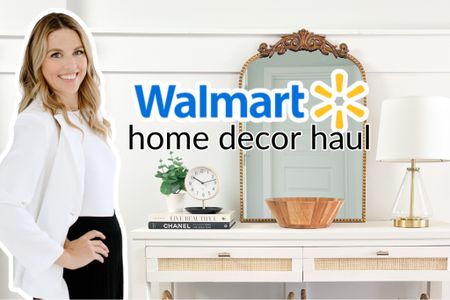 Walmart home decor gives you a designer look on a budget. Check out my YouTube video to see my thoughts on all these items and styling tips. 

#LTKhome