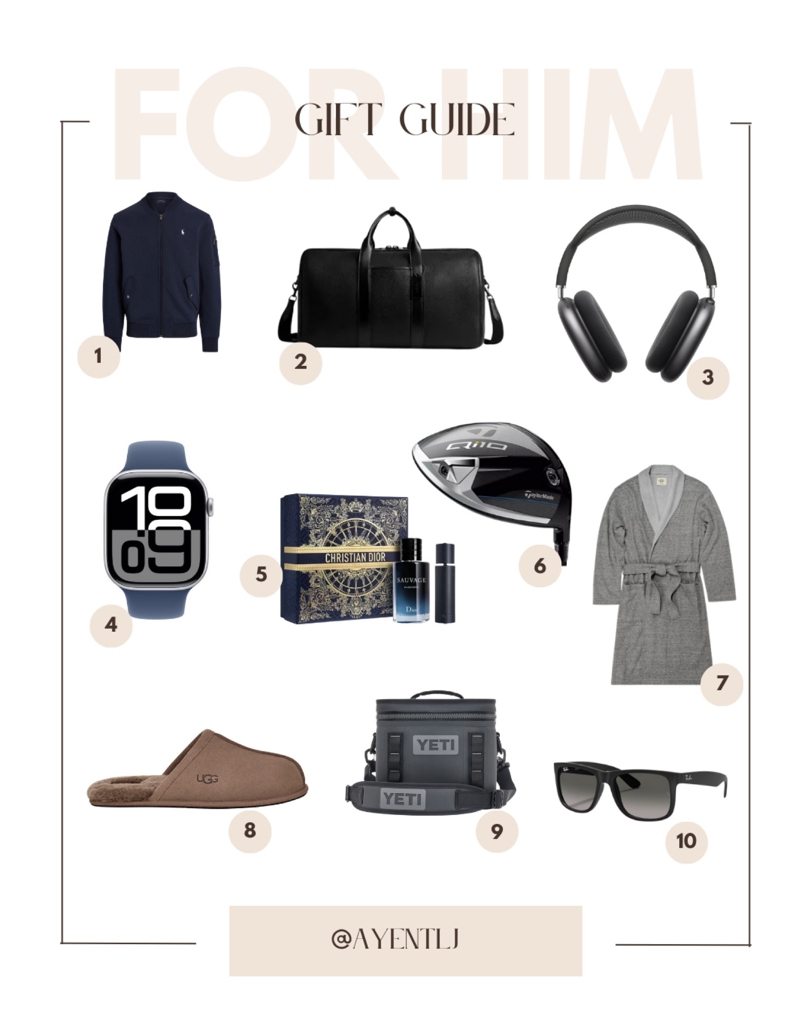Gift Guide for Him! 

#LTKGiftGuide #LTKHoliday #LTKCyberWeek