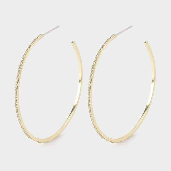 Shimmer Hoops | Gorjana