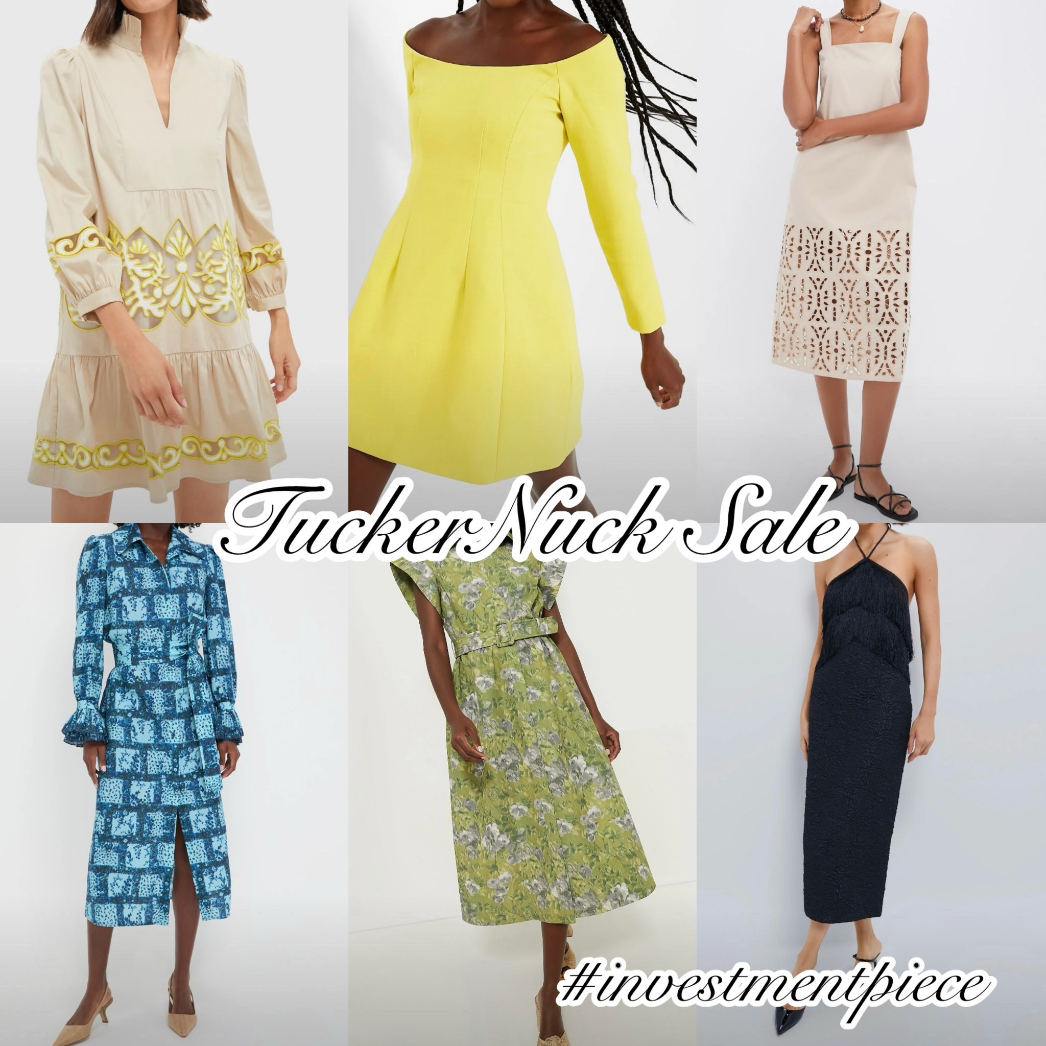 Summer dresses from day to party- all on sale and oh so chic! Here are some of my faves from @tuckernuck #investmentpiece 

#LTKSaleAlert #LTKStyleTip #LTKSeasonal