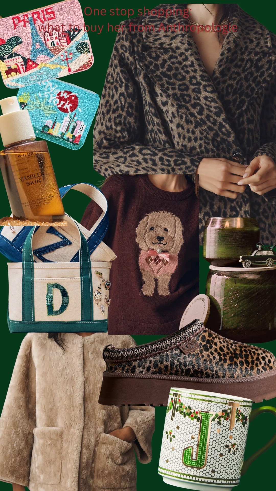 One stop shopping: what to buy for her at Anthropologie 

#LTKHoliday #LTKGiftGuide #LTKCyberWeek