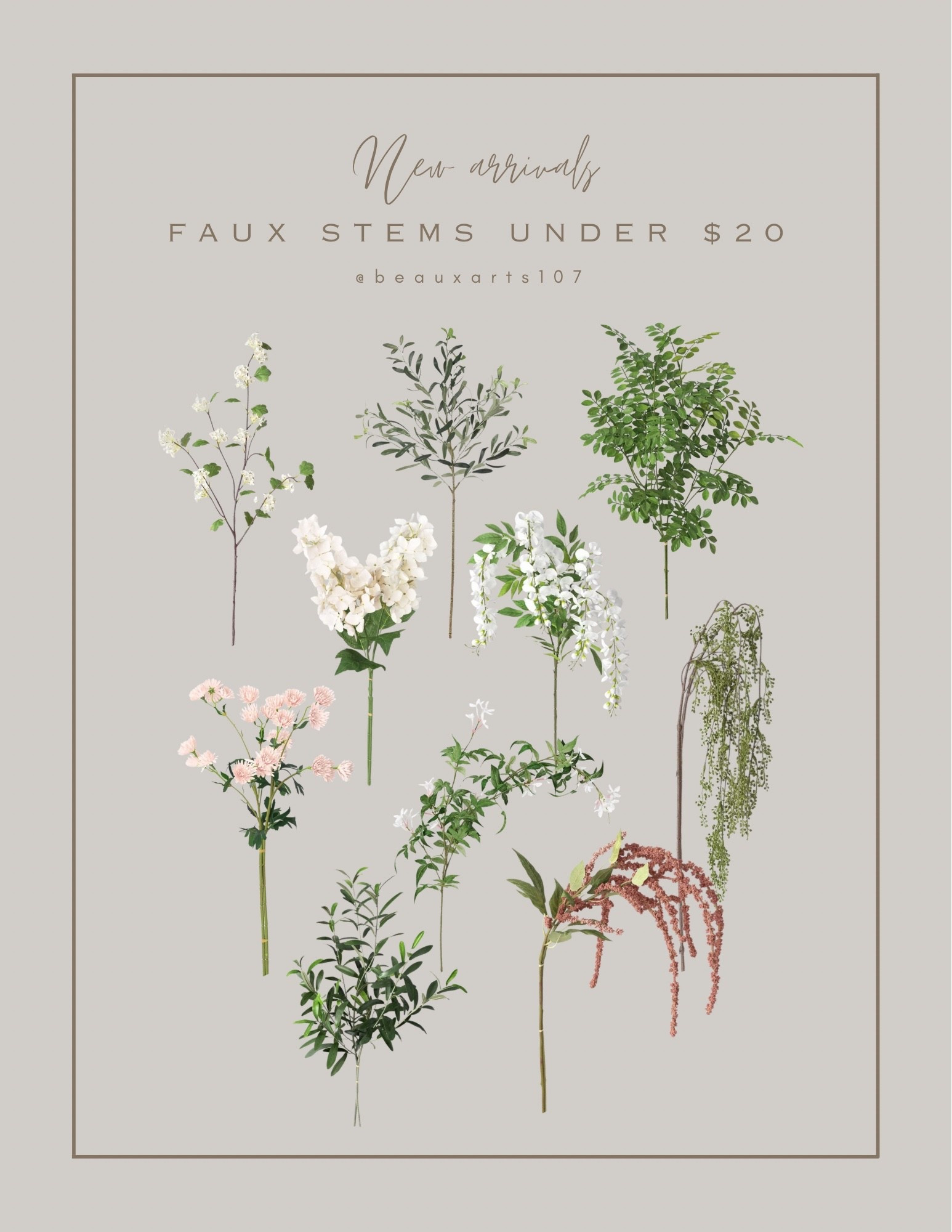 Shop these cute new faux stems and greenery under $30!

#LTKHome #LTKFindsUnder50 #LTKSaleAlert