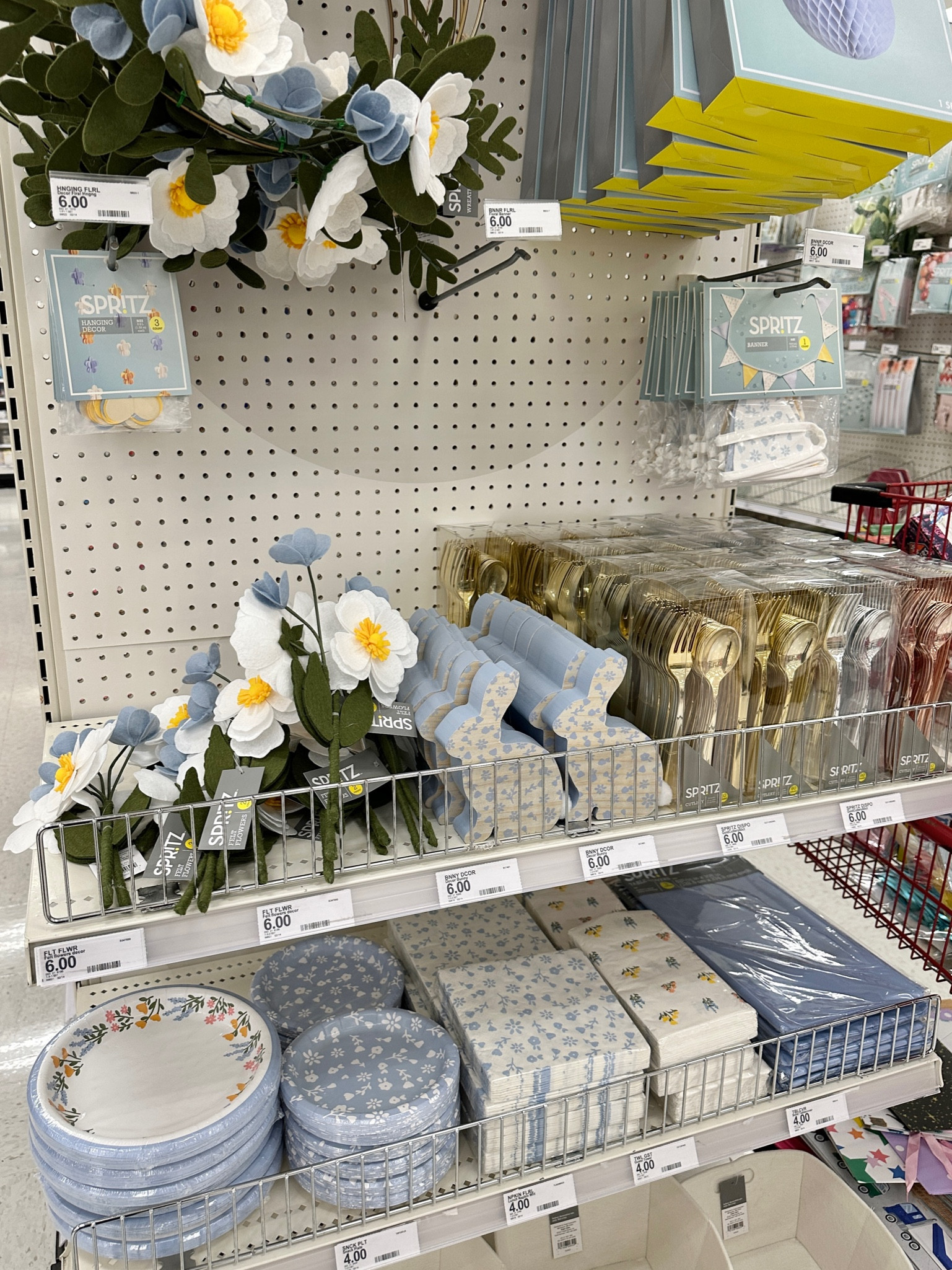 New blue and white Easter tableware 💙 target finds, Easter paper plates, blue plates, bunny decor wreath 

#LTKunder50 #LTKsalealert #LTKhome