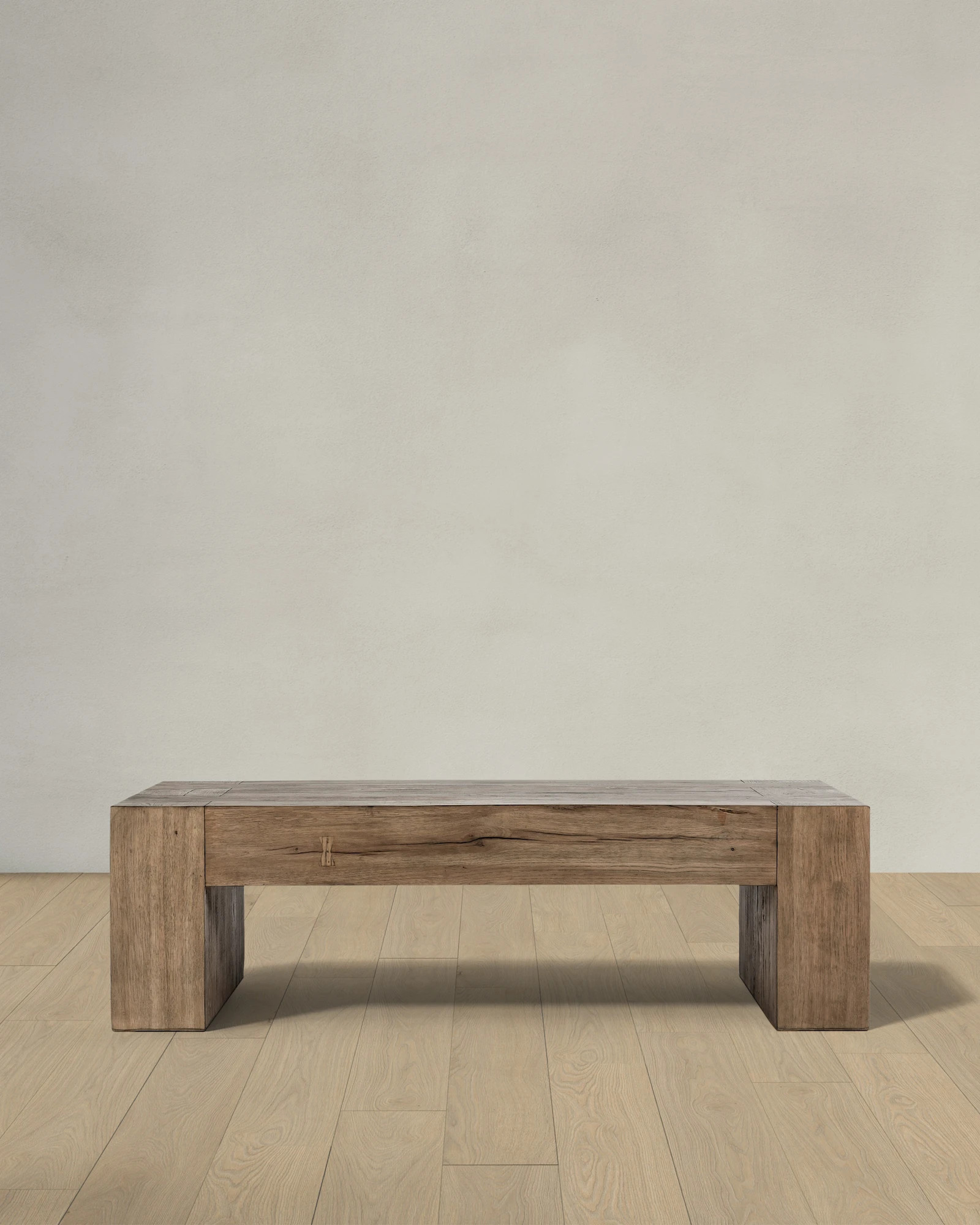 Reclaimed Oak Waterfall Coffee Table | Quince