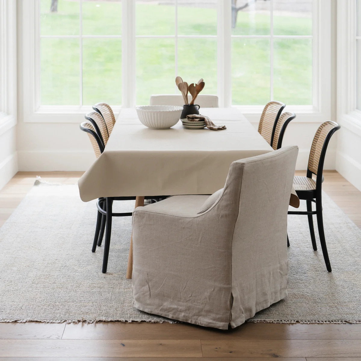 Leather Tablecloth | Wipeable Bonded Leather | Gathre