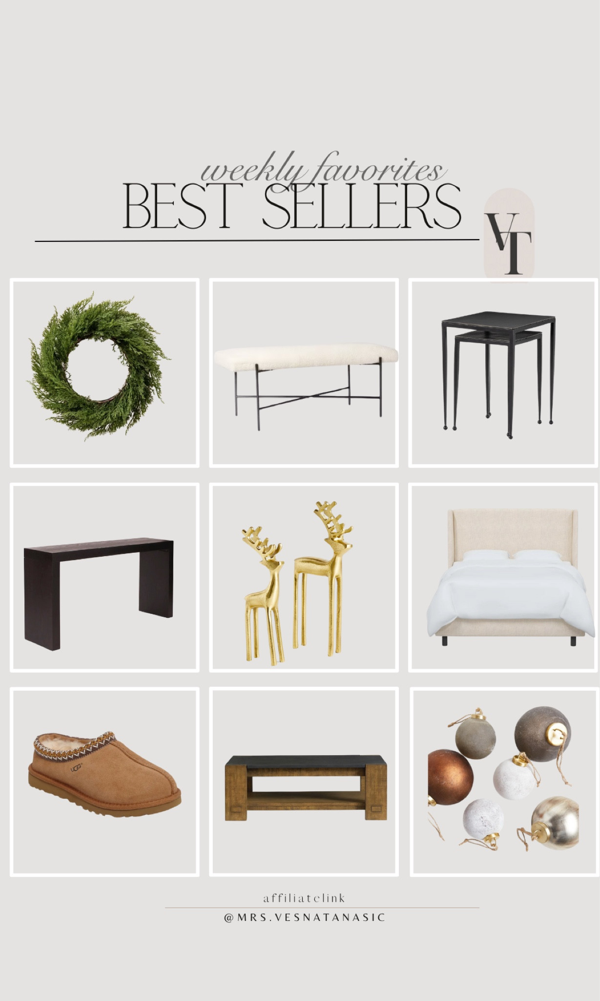 This week’s best sellers in home, fashion and more! Our upholstered bed and entryway console table are on sale! 

#LTKCyberWeek #LTKHoliday #LTKHome