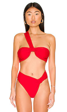 LOVEWAVE The Alexi Top in Red from Revolve.com | Revolve Clothing (Global)