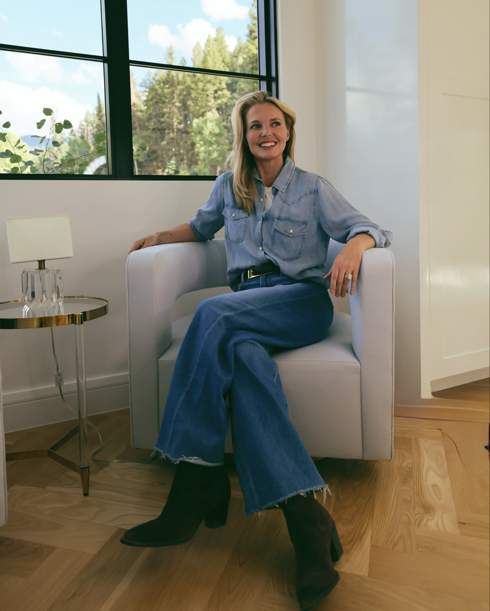 A double-denim moment that doesn’t feel stiff in the slightest. Easy layers, great shape, zero overthinking. 

#LTKOver40 #LTKootd