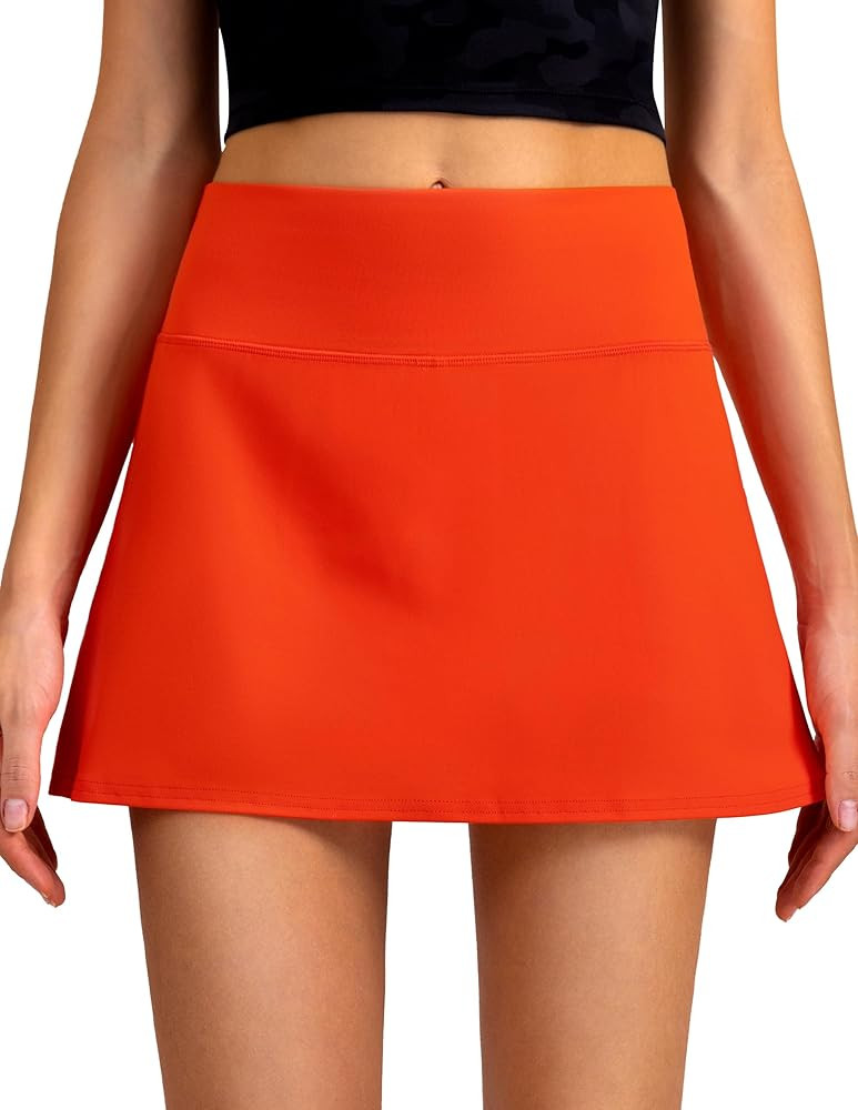 Colorfulkoala Dreamlux Skirts for Women High Rise Athletic Golf Tennis Skorts Built-in Shorts wit... | Amazon (US)