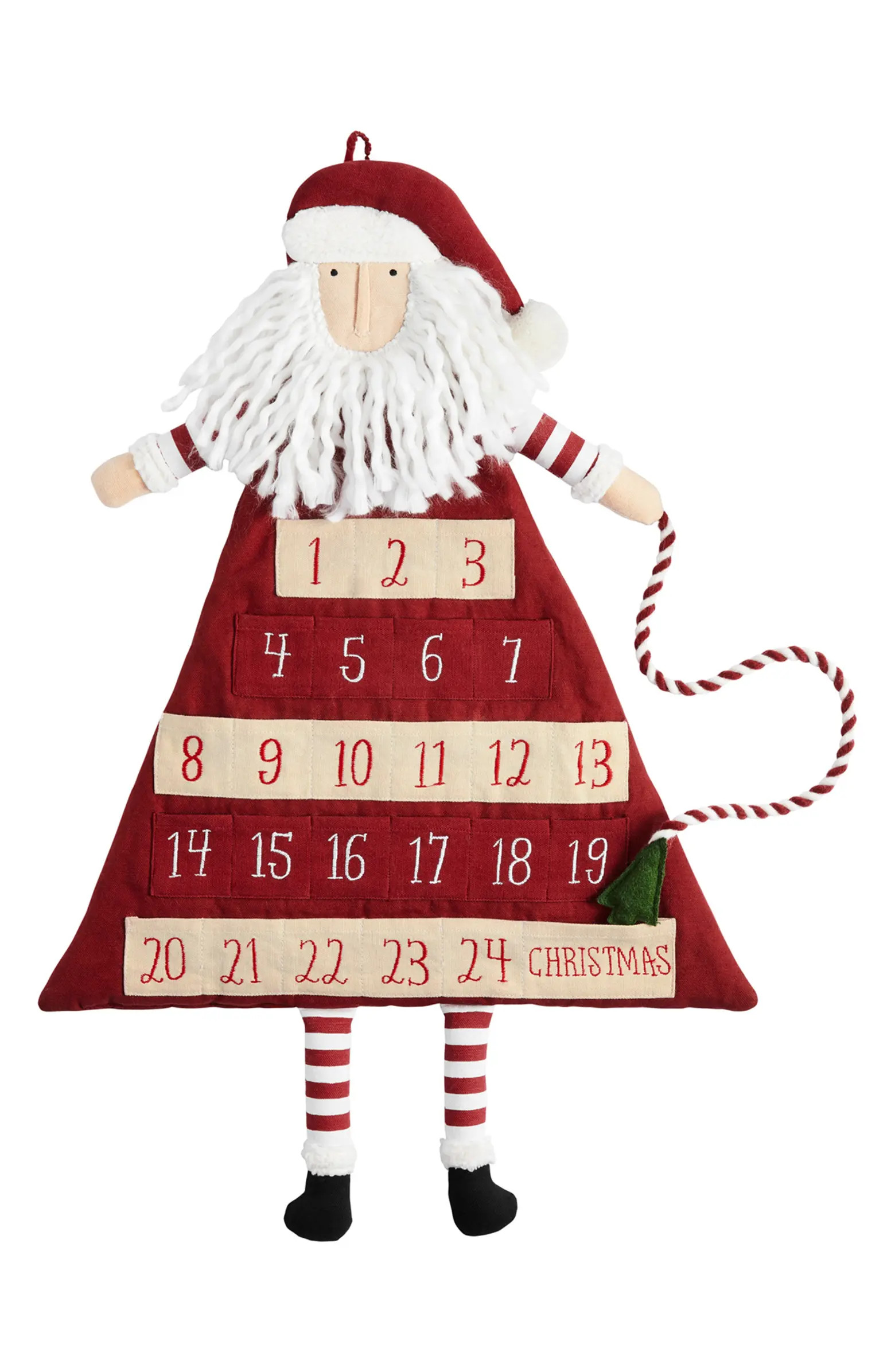 Mud Pie Red Santa Advent Calendar | Nordstrom | Nordstrom