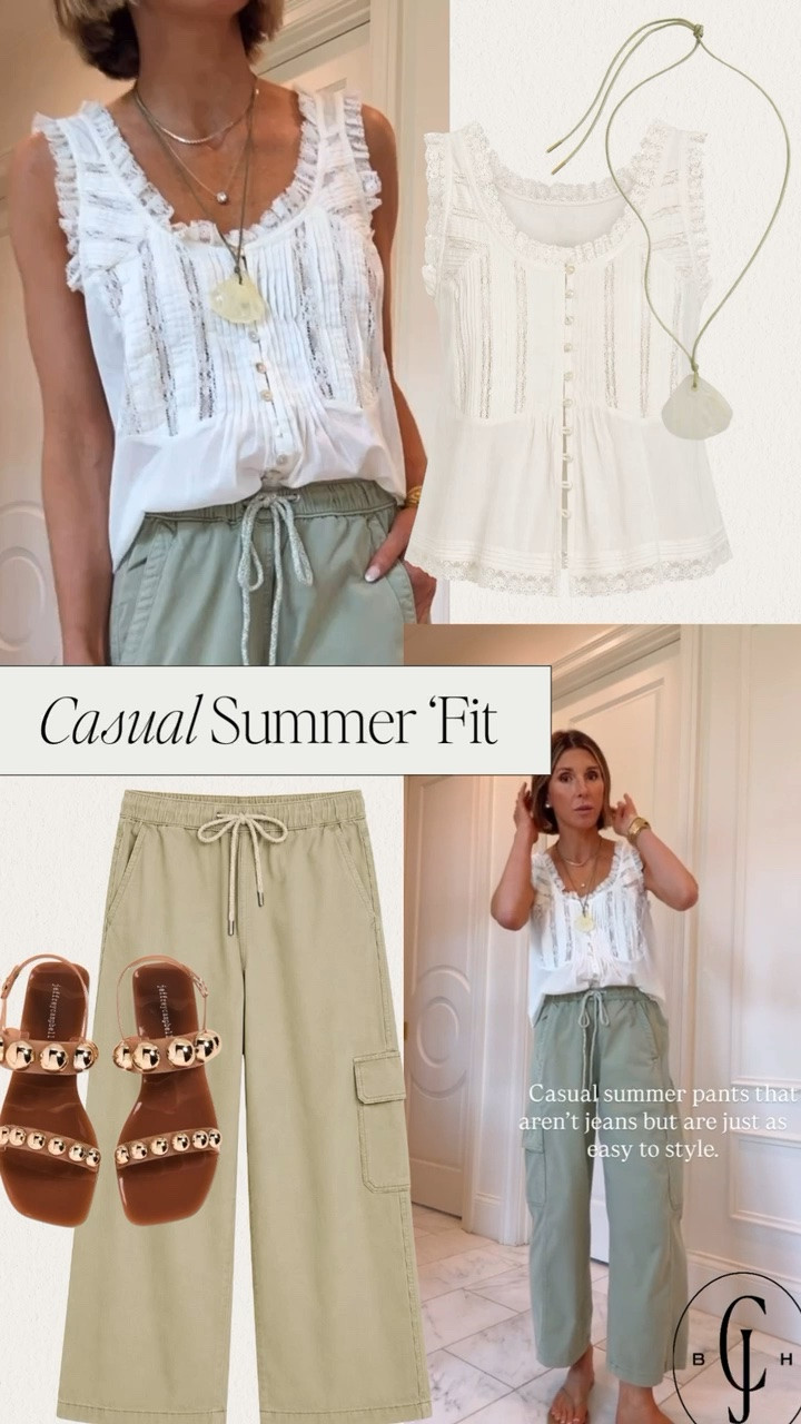 Casual summer pants that aren’t jeans but are just as easy to style.

#LTKsummer #LTKstyletip