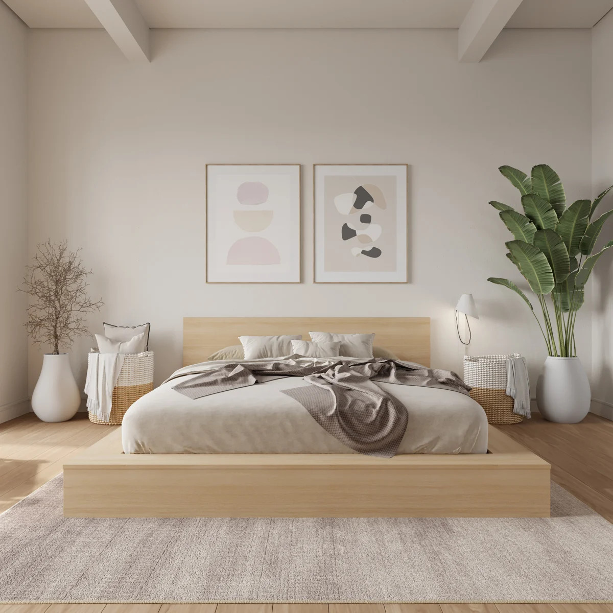 Makoa Low Platform Bed Set | Wayfair North America