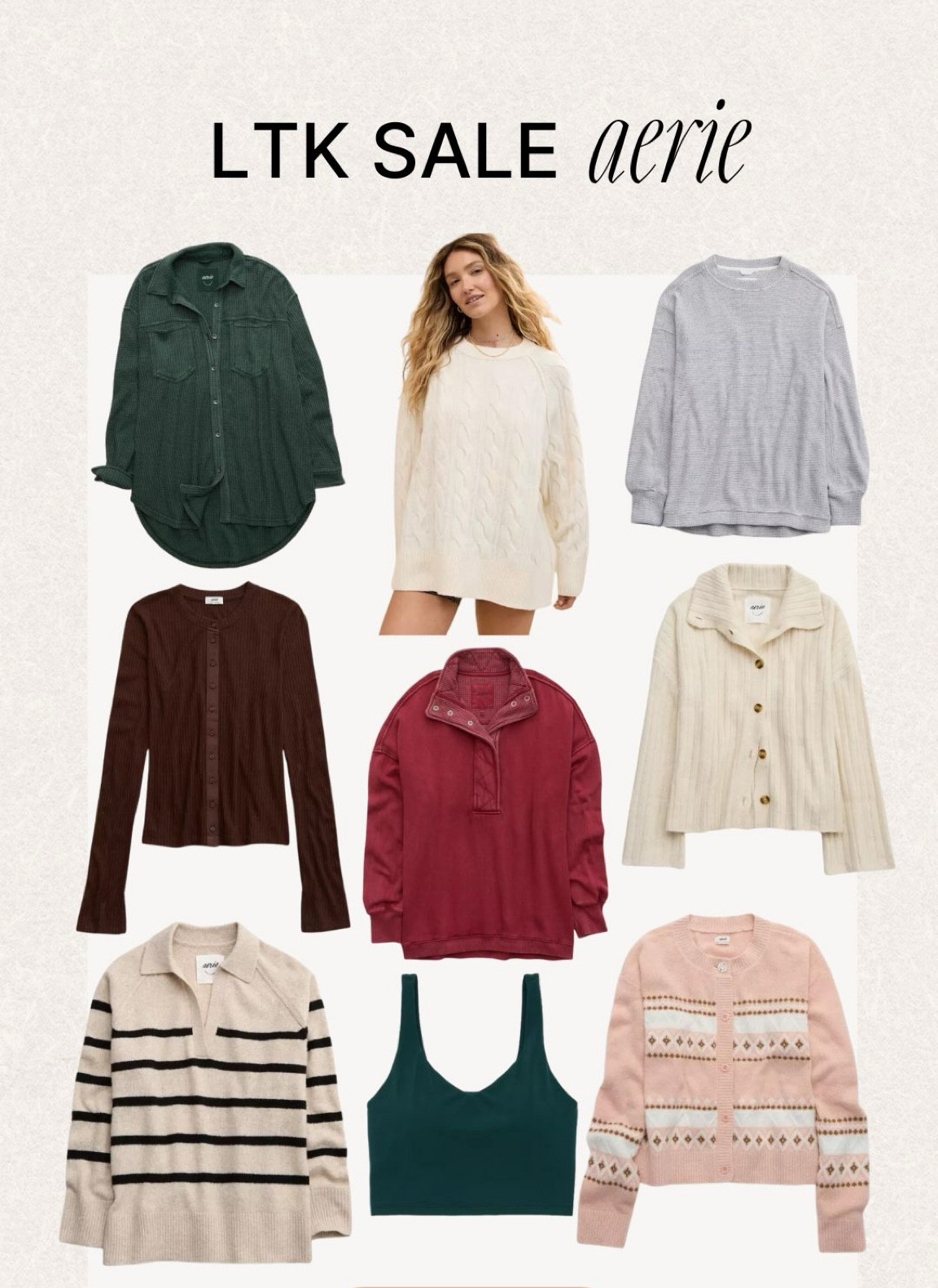 LTK fall sale 🫶🏼 aerie picks! Aerie has the comfiest sweaters for fall

#LTKFallSale #LTKStyleTip