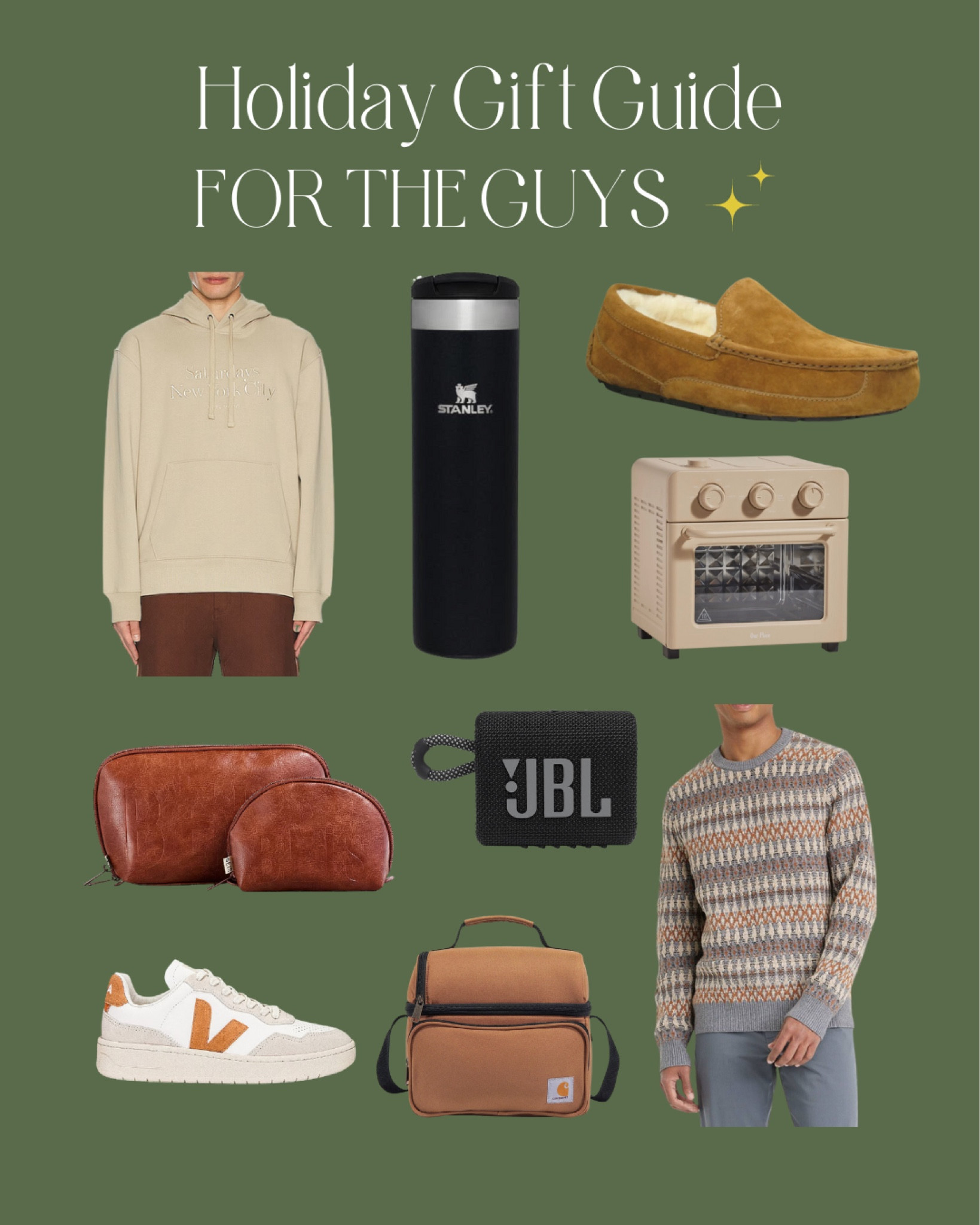 Gift Guide ideas for the guy in your life. Lots on sale for Black Friday and Cyber Week too! 

Nordstrom, Revolve, Amazon, Target

#LTKCyberWeek #LTKHoliday #LTKGiftGuide