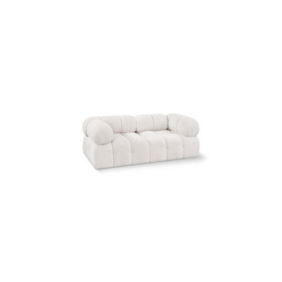 Meridian Furniture,Ames Cream Boucle Fabric Modular Sofa | Target
