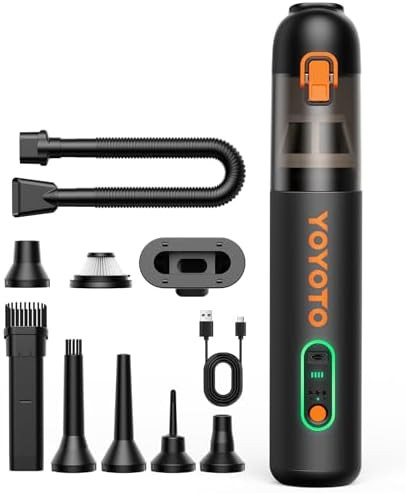 Car Vacuum, Handheld Vacuum Cordless with 21000Pa Powerful Suction & 3 Modes, 4-in-1 Portable Han... | Amazon (US)