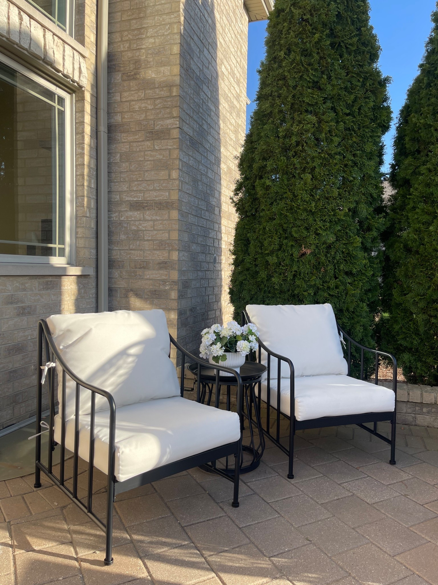 My viral cha set from Walmart is back on stock this year! It’s absolutely beautiful, great quality and under $300! @walmart #walmartfinds #walmarthome #walmart #walmartoutdoor #patiofurniture #outdoorfurniture #patioset #springhome 

#LTKSpringSale #LTKWatchNow #LTKHome