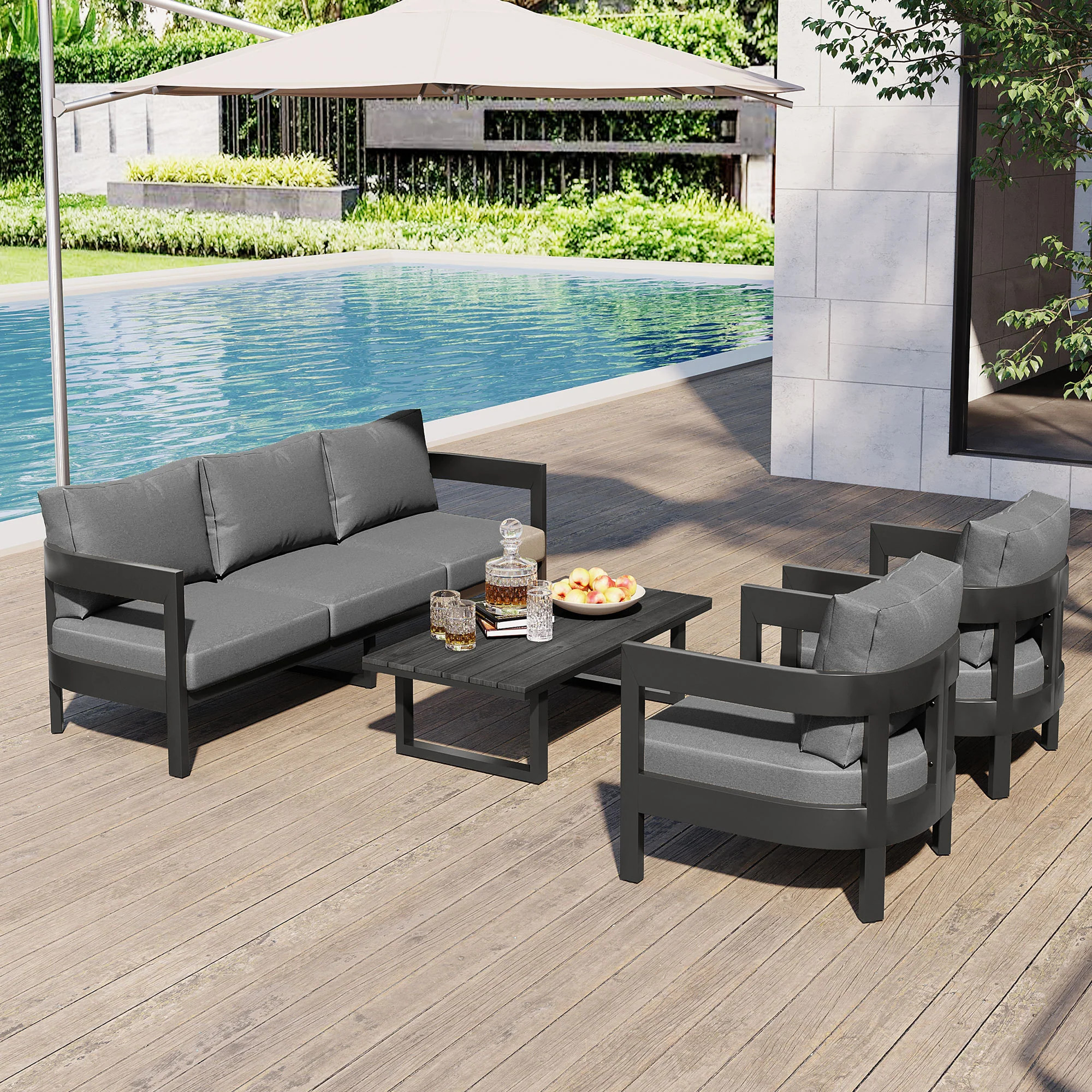 BYLTOR Outdoor Dining Set | The AI Furniture