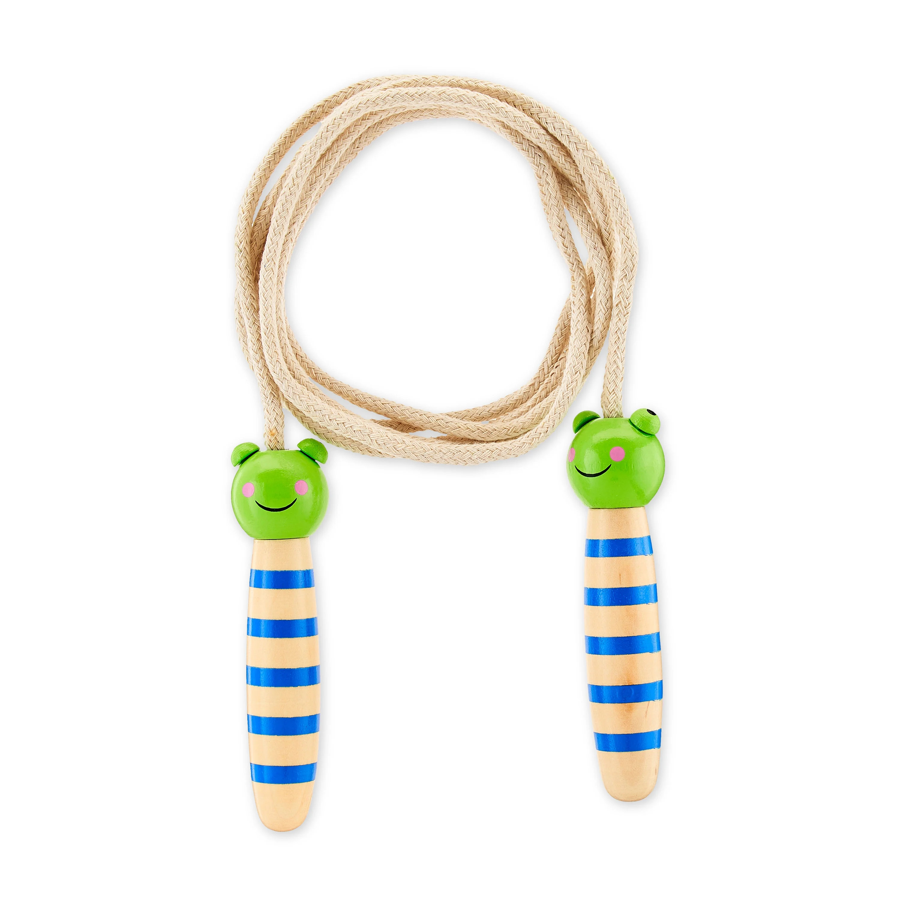Way to Celebrate Easter Novelty Wooden Frog Jump Rope Basket Stuffers Green Color | Walmart (US)