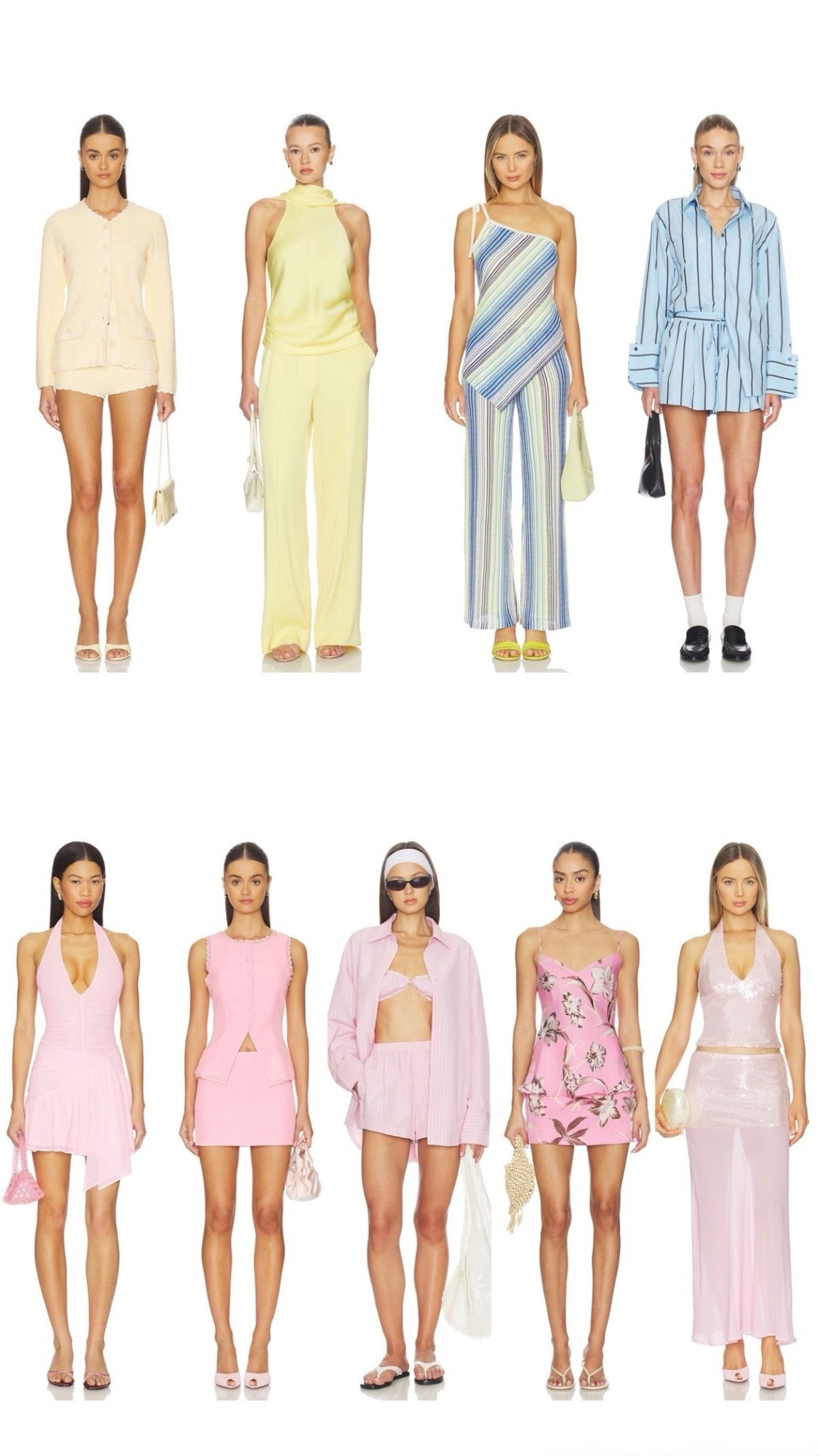 Revolve Yellow, Blue, & Pink Sets!

#LTKgrwm #LTKootd #LTKTravel