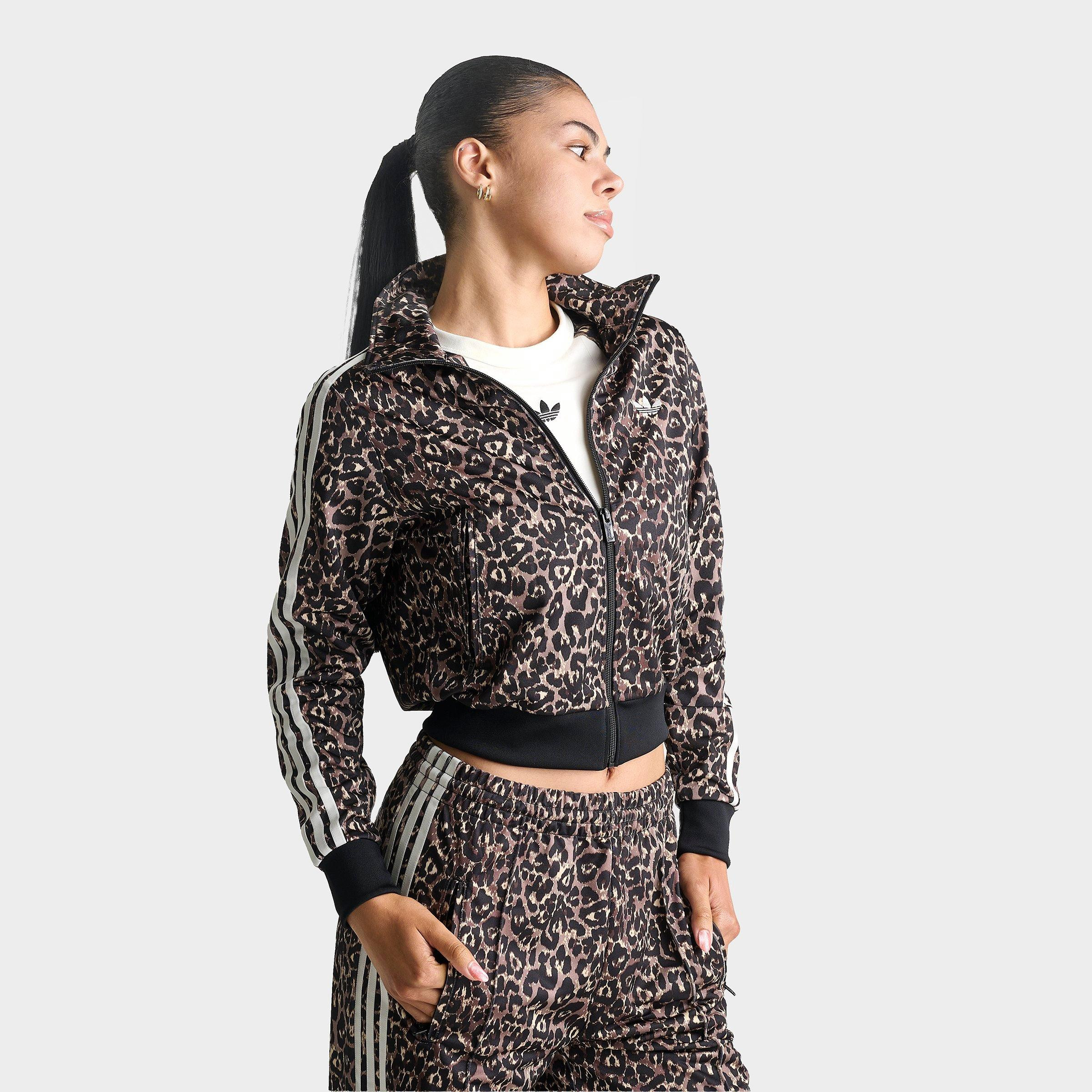Women's adidas Originals Firebird Leopard Print Track Jacket | Finish Line (US)