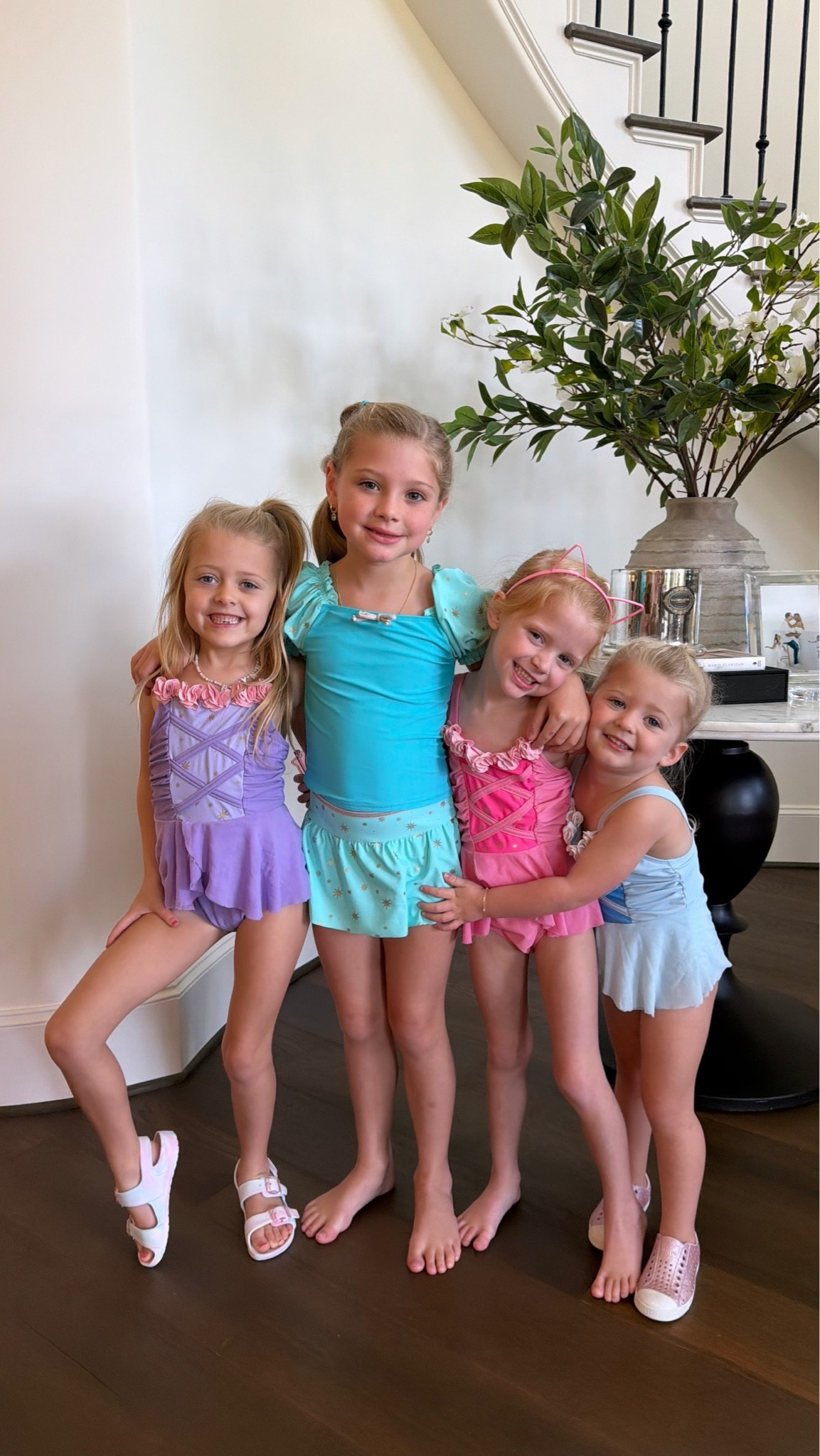 the girls love these princess inspired swimsuits from rufflebutt! I also found a more affordable (under $20) option from walmart - I just ordered, so I will keep y’all updated on quality. these would make cute Christmas gifts, especially for girl cousins!

#LTKSwim #LTKKids