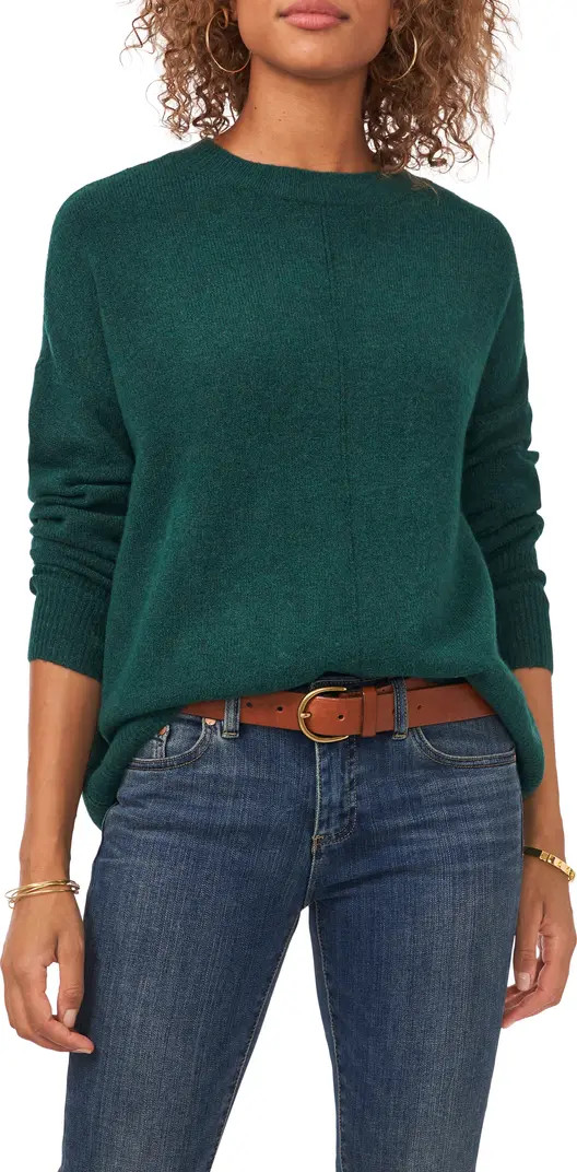 Exposed Seam Crewneck Sweater | Nordstrom