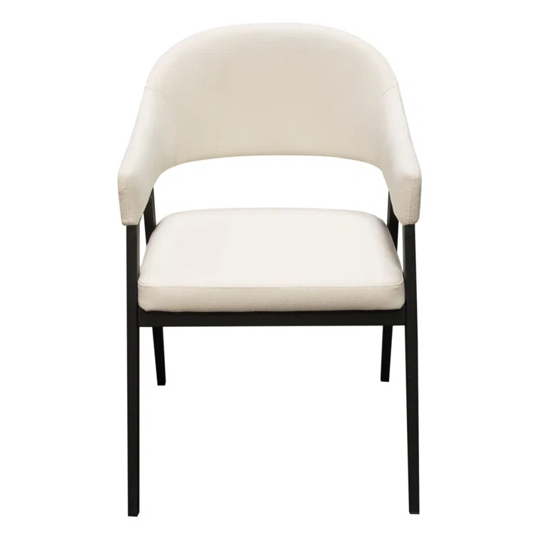 Adele Solid Back Arm Chair | Wayfair North America