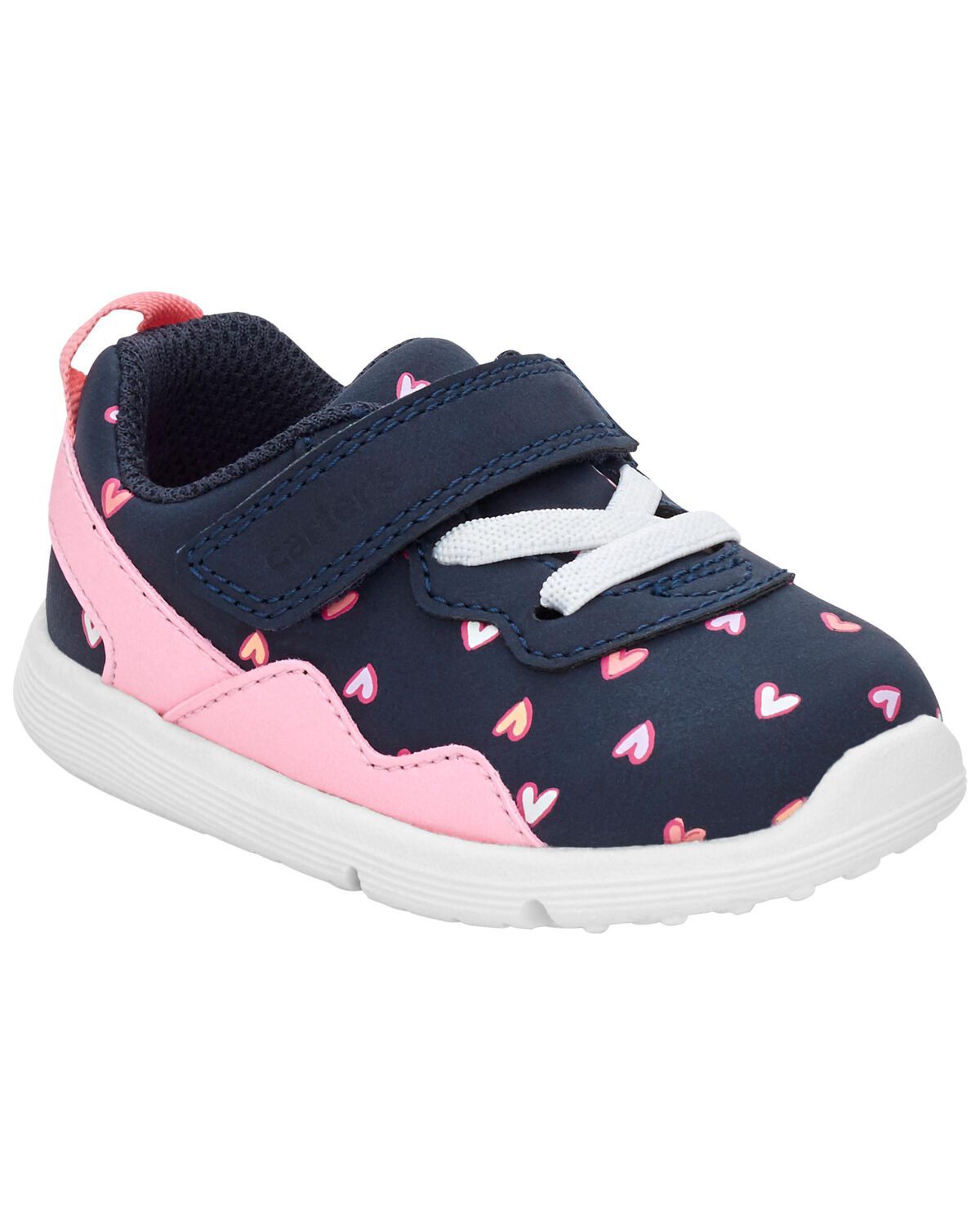 Navy, Pink Baby Every Step Sneakers | carters.com | Carter's
