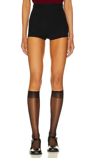 Daphne Hot Shorts in Black | Revolve Clothing (Global)