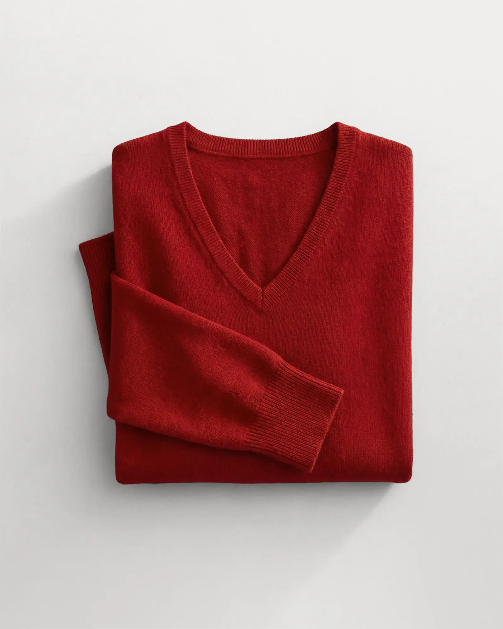 Mongolian Cashmere V-Neck Sweater | Quince