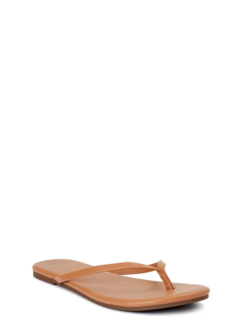 Time and Tru Women's Barely There Thong Sandals | Walmart (US)