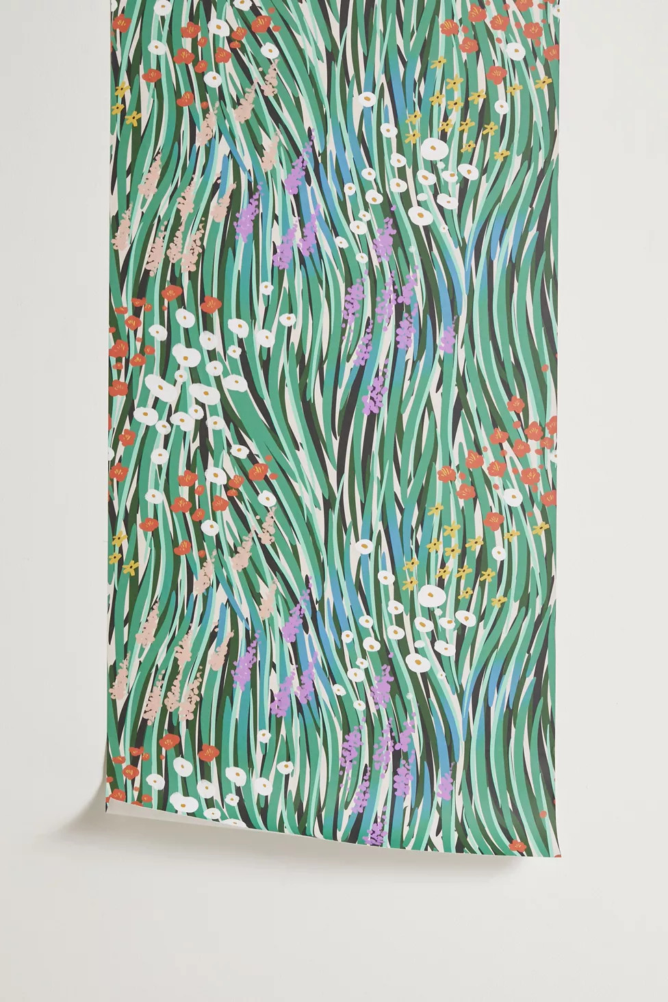 MSRYSTUDIO Windy Day In Garden Removable Wallpaper | Urban Outfitters (US and RoW)