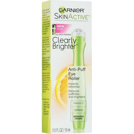 Garnier SkinActive Clearly Brighter Anti-Puff Eye Roller 0.5 oz (Pack of 2) | Walmart (US)