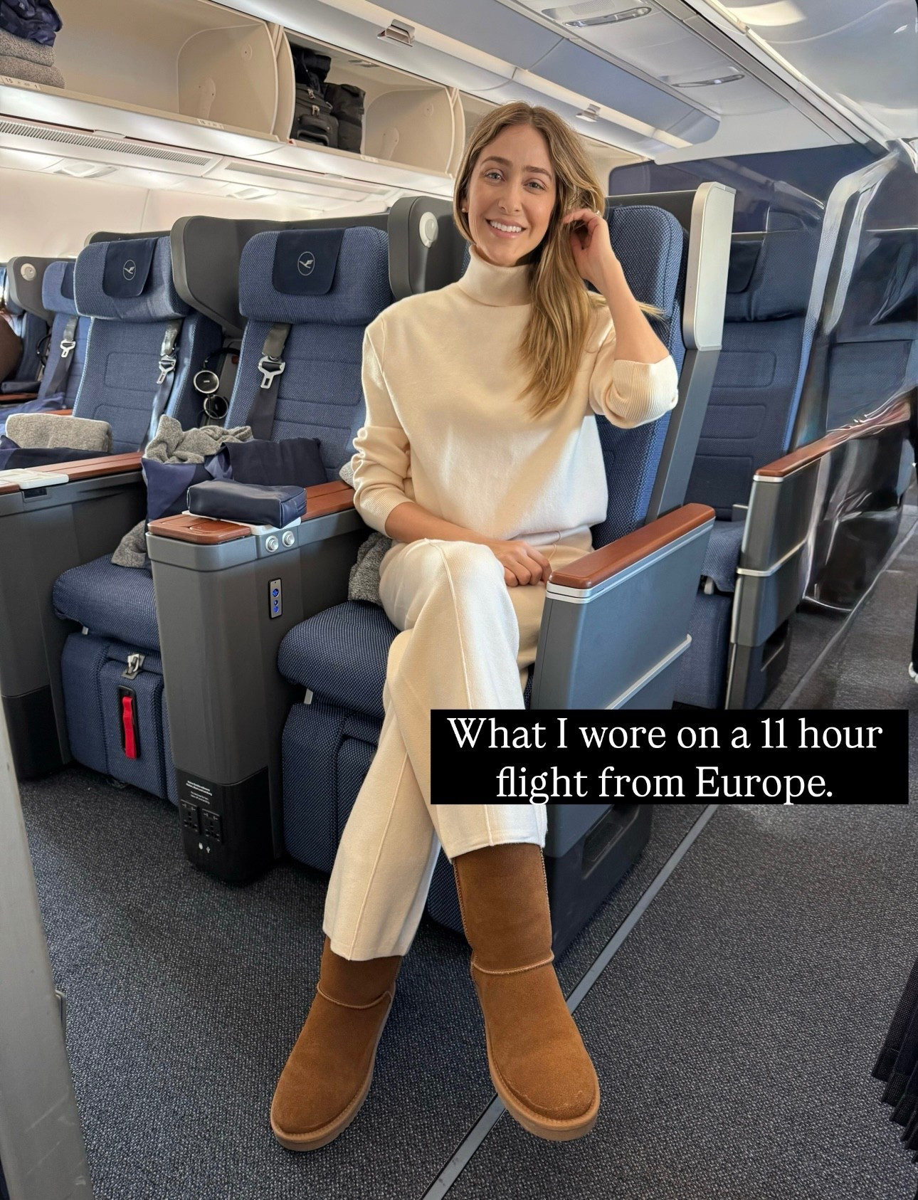 Comfortable, warm and elegant Amazon set I wore on my 11 hour flight back to Miami from Europe
Runs tts , wearing a size small 


#LTKTravel #LTKTall #LTKHoliday