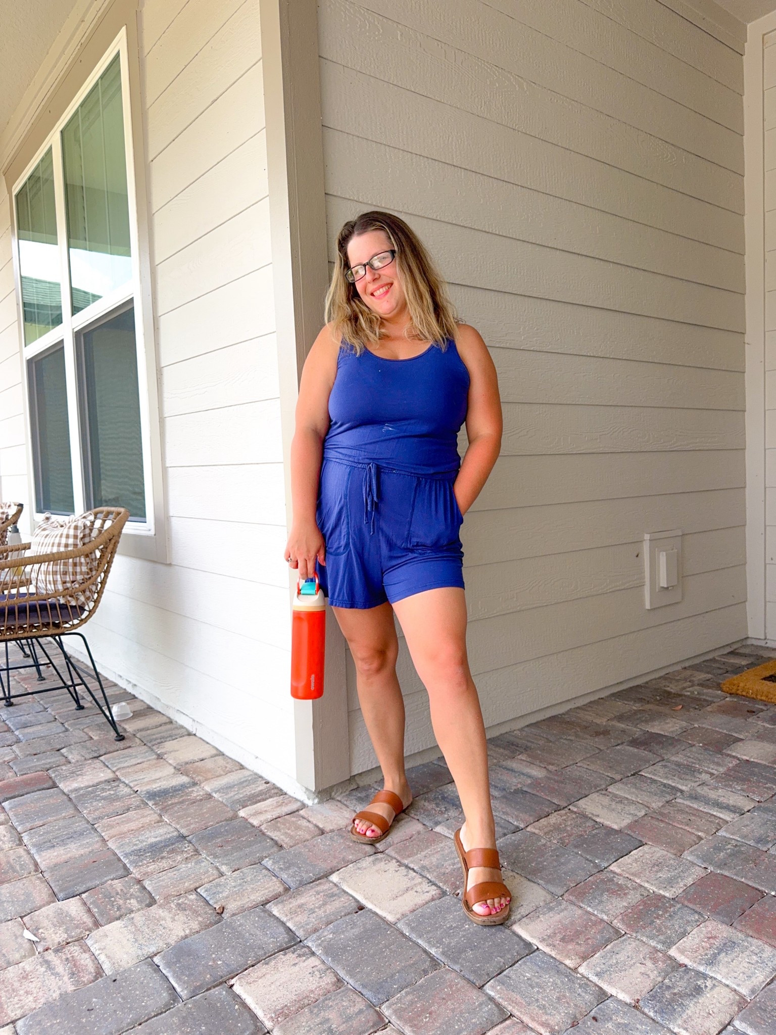 Under $30 romper 💙✨ I’ve had this for YEARS and it’s still so soft + comfy! Wore it for both pregnancies and postpartum 👏🏼

Amazon fashion, Amazon finds, rompers, women’s jumpsuit, summer style, summer fashion, postpartum style, mom style, mom outfit, mom ootd, 4th of July outfit#LTKStyleTip

#LTKMidsize #LTKSeasonal