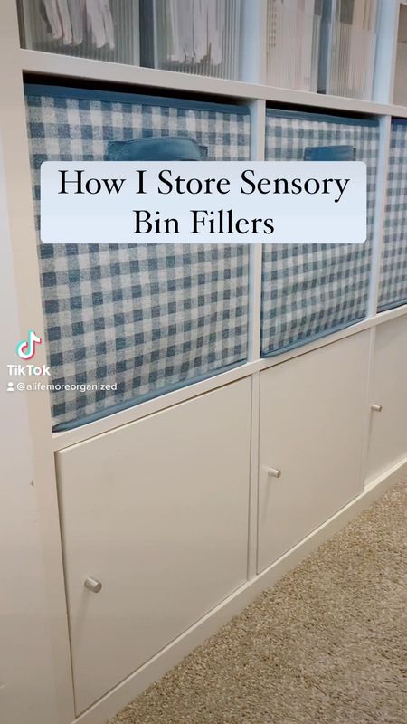 🤍Sensory Bin Fillers🤍

Here’s how I store the sensory bin fillers I use for activities with my two little ones. I have the @ikea Kallax shelf in my office closet where the boys don’t go without me, so they can’t get in to everything and make a mess. I use sensory bins a lot to entertain the kids and being able to use and reuse sensory bin fillers is very helpful, these fillers will last for years as long as they are kept dry. 

What is your little one’s favorite sensory bin filler? Charlie loves rice, I think it’s the sound it makes as he scoops and pours it. 

I’ve linked the products shown in my bio under LTK.

•••••••••••••••••••••••••••

#ikea #ikeafurniture #ikeakallax #kallax #cubestorage #kallaxikea #sensoryplay #sensory #sensorybin #sensoryactivity #sensoryplayideas #organized #organization #ikeaflisat #flisattable #flisattableplay #flisattablefun #flisatfun #trofast #sensorybinfiller #rice #beans #pasta #oats #homeschoolpreschool #preschoolathome #rainbowrice #toddlermom #sahm #toddleractivities 

#LTKfamily #LTKkids #LTKhome