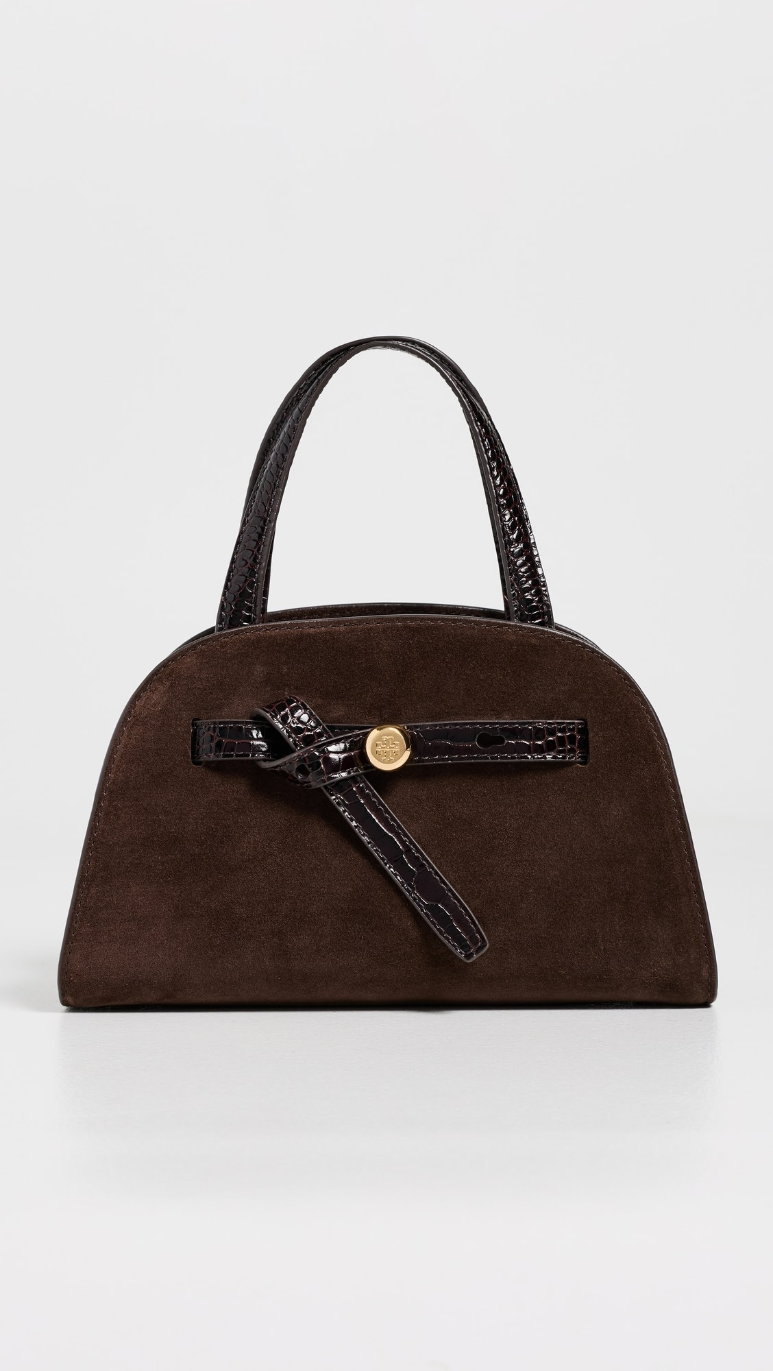 Tory Burch Romy Suede Small Bauletto Bag | Shopbop | Shopbop