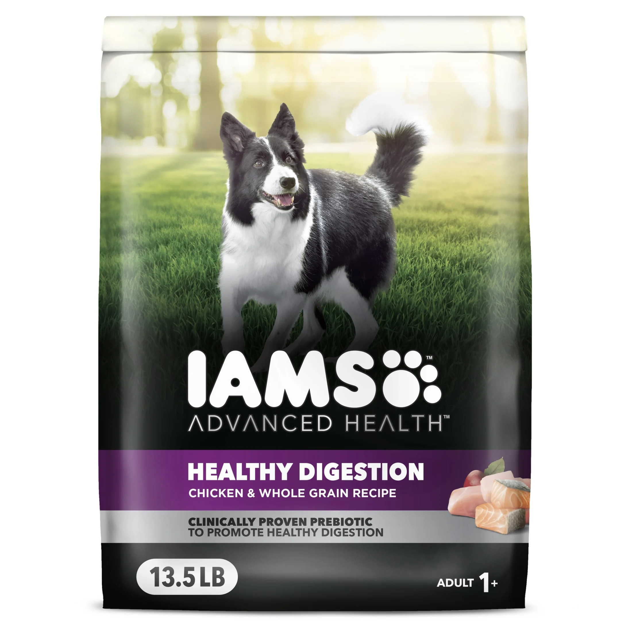 Iams Advanced Health Healthy Digestion With Real Chicken Dry Dog Food Adult, 13.5 Lb Bag | Walmart (US)