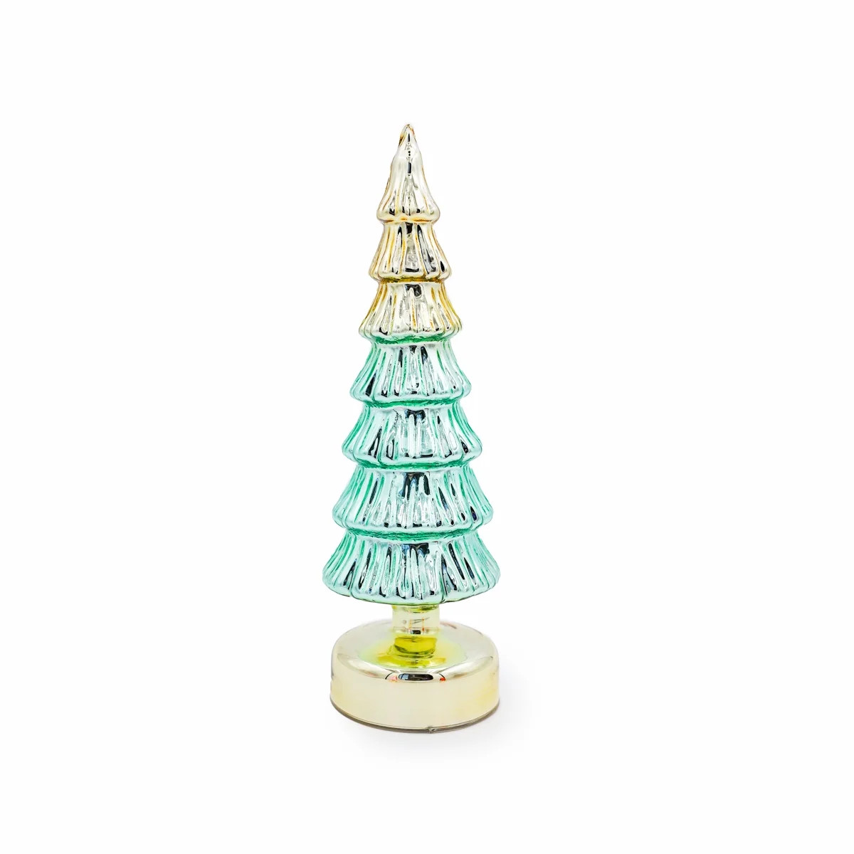Packed Party Medium Blue Glass Tree Table Top Decoration, 11.80" - Walmart.com | Walmart (US)