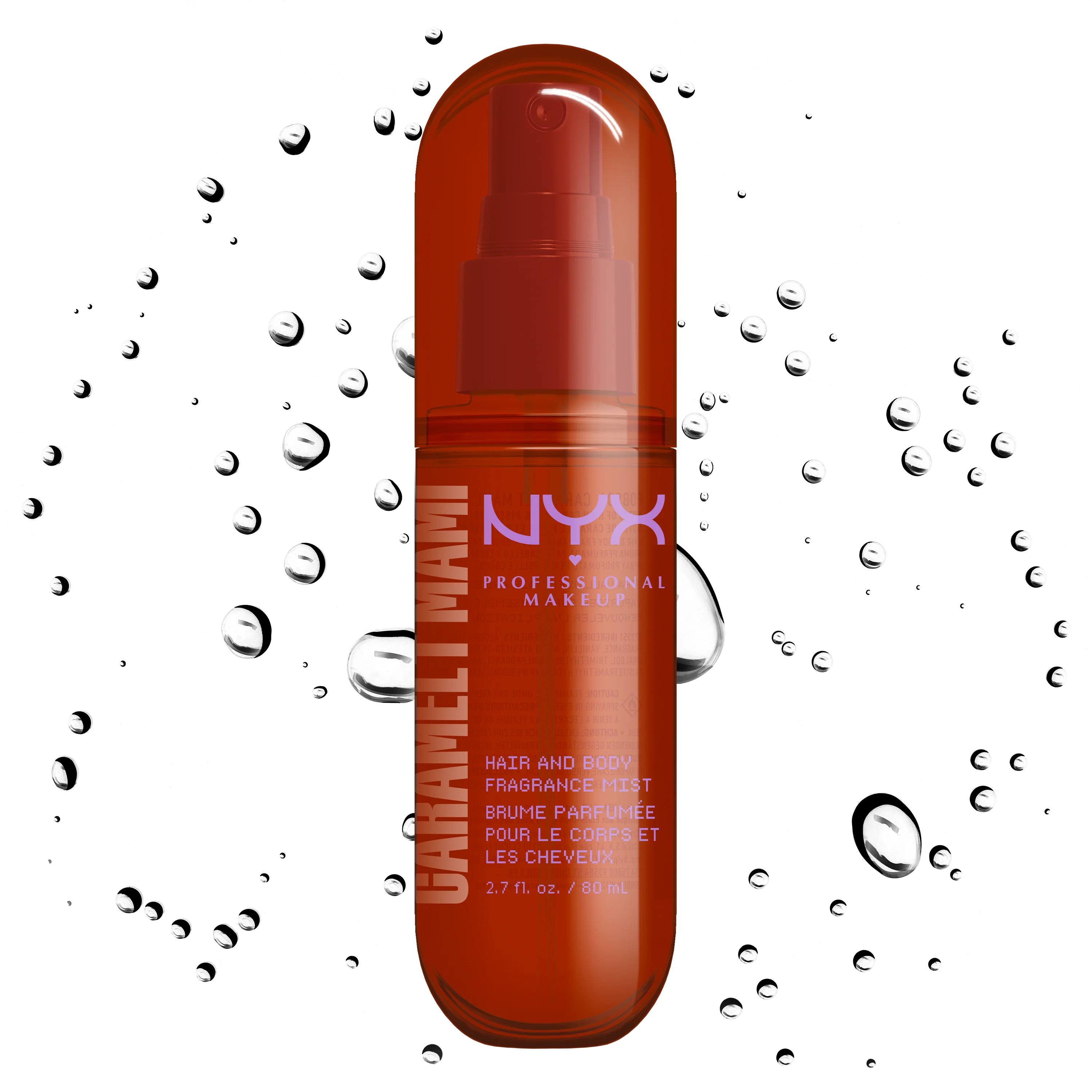 Caramelt Mami Hair\u202f&\u202fBody Fragrance Mist\u202f| NYX Professional Makeup | NYX Professional Makeup (US)