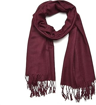 Gelante Plain Soft Pashmina Shawl Wrap Scarf Solid Colors. | Amazon (US)