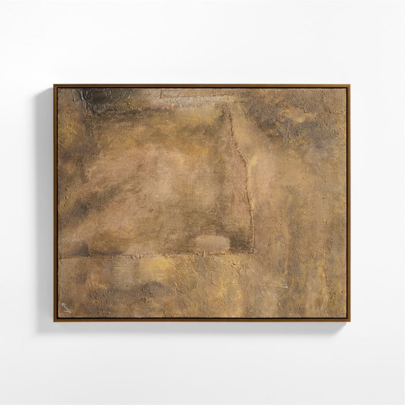 "Polita" by Ksenia Sizaya 40"x50" Framed Wall Art Print | Crate & Barrel | Crate & Barrel