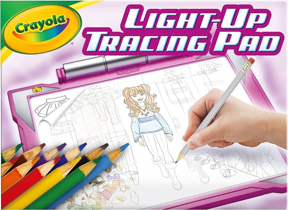 Crayola Light Up Tracing Pad - Pink, Drawing Pads for Kids, Kids Toys, Holiday & Birthday Gifts f... | Amazon (US)