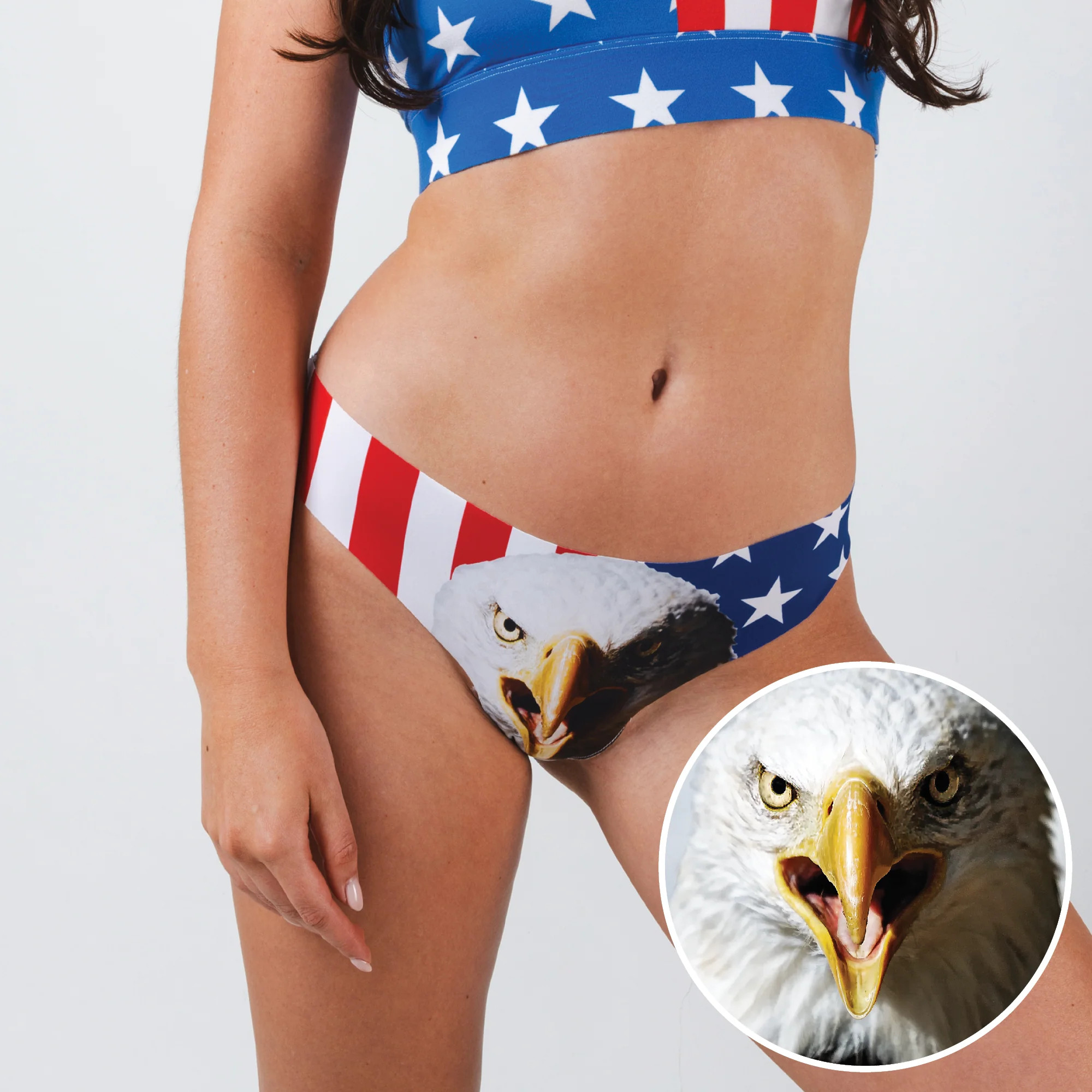 American Flag Seamless Thong | Shinesty